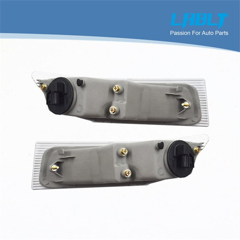 LABLT Pair of Front Fog Light Replacement for Sienna 2004-2005 Clear Lens Driving Light Lamps W/Bulbs Replacement for TO2593118 TO2592118 81210-AE010 81220-AE010 - Image 4